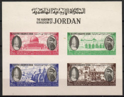 Jordan 1964 Mi Block 8 MNH  (ZS10 JRDbl8) - Autres