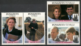 Tuvalu 1986 Mi 81-84 MNH  (ZS7 TVLpar81-84fun-a) - Familles Royales