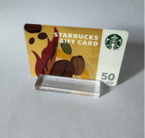 Starbucks Card Polen Coffee Beans 2011 - Cartes Cadeaux