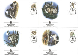 Estonia 1994 Mi 229-232 FDC  (FDC ZE3 EST229-232) - Rodents