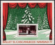 Nicaragua 1977 Mi Block 102 MNH  (ZS1 NCRbl102) - Musique