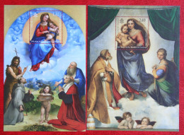 Madonna Di Foligno Christmas Noël Weihnachten 2012 Mi 36-37 Yv 38-39 POSTFRIS / MNH / **  VATICANO VATICAN VATICAAN - Neufs