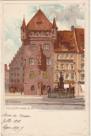 AA+ 24- NUERBERG , DEUTSCHLAND - NASSAUERHAUS  - LITHO. K. MUTTER - Mutter, K.