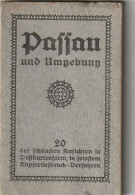 AA+ 24- PASSAU , DEUTSCHLAND - PASSAU UND UMGEBUNG ( 20 KARTEN ) - LIVRET DEPLIANT DE 20 CARTES POSTALES - Passau