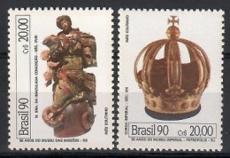 Brazil 1990 Mi 2360-2361 MNH  (ZS3 BRZ2360-2361) - Christianity