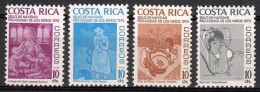 Costa Rica 1975 Mi Zwa 69-72 MNH  (ZS1 CSRzwa69-72) - Sonstige
