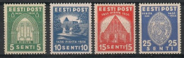 Estonia 1936 Mi 120-123 MNH  (ZE3 EST120-123) - Otros