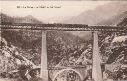 AA+ 26-(20) LE PONT DU VECCHIO - CONVOI FERROVIAIRE - LOCOMOTIVE VAPEUR - Autres & Non Classés