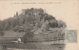 AA+ 27-(21) GRANCEY LE CHATEAU - LE CHATEAU VU DE L' EGLISE - Autres & Non Classés