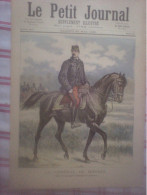 Le Petit Journal N°27 Général De Miribel à Cheval Crime D'Otsu Attentat Du Tzarevitch Chanson Les Flambeaux Lachambaudie - Tijdschriften - Voor 1900