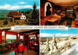 73650254 Hessisch Lichtenau Berggasthof Hoher Meissner Restaurant Winterlandscha - Otros & Sin Clasificación