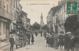 AA+ 30-(24) MUSSIDAN - AVENUE GAMBETTA - ANIMATION - Mussidan