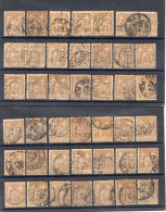 France Type Sage 42 Timbres Pour Recherches - 1876-1898 Sage (Type II)