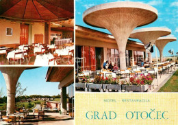 73650128 Otocec Motel Restavrcija Gastraum Terrasse Otocec - Slovénie