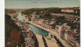 AA+ 38-(29) MORLAIX - VUE GENERALE PRISE DU VIADUC - CARTE COLORISEE - Morlaix