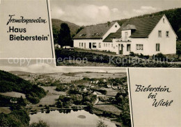 73650066 Wiehl Oberbergischer Kreis Fremdenpension Haus Biberstein Fliegeraufnah - Wiehl