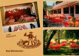 73650043 Bad Woerishofen Cafe Restaurant Zum Jagdhaeusle Gaststube Gartenterrass - Bad Woerishofen