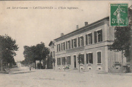 AA+ 44-(47) CASTILLONNES - L'ECOLE SUPERIEURE - Scuole