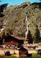 73649974 Oberstdorf Berggasthof Oytalhaus Wasserfall Allgaeuer Alpen Oberstdorf - Oberstdorf