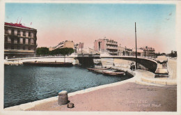 AA+ 47-(34) SETE - LE PONT NEUF - CARTE COLORISEE - Sete (Cette)