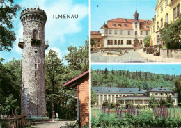 73649912 Ilmenau Thueringen Kickelhahnturm Rathaus Schloss Kulturhaus Ilmenau Th - Ilmenau