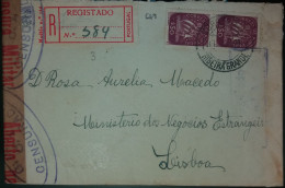 AÇORES - MARCOFILIA - CENSURAS - REGISTADO - Azoren
