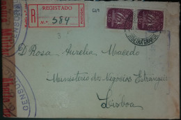 AÇORES - MARCOFILIA - CENSURAS - REGISTADO - Azores