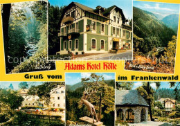 73649878 Marxgruen Adams Hotel Hoelle Teufelsteg Blick Vom Koenig David Hirschen - Naila
