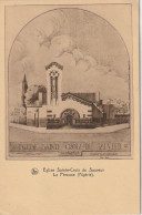 AA+ 51- ALGERIE - EGLISE SAINTE CROIX DU SAUVEUR , LA PEROUSE - GRAVURE - Alger