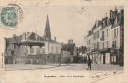 AA+ 52-(36) ARGENTON - PLACE DE LA REPUBLIQUE - COMMERCES - Other & Unclassified