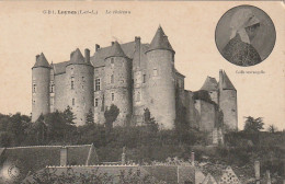 AA+ 53-(37) LUYNES - LE CHATEAU - MEDAILLON COIFFE TOURANGELLE - Luynes