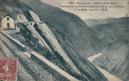 AA+ 54-(38) LIGNE DE LA MURE - PASSAGE DE LA RIVOIRE SUR LE DRAC ET LE MONT AIGUILLE - Otros & Sin Clasificación