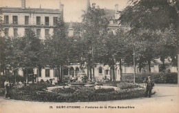 AA+ 58-(42) SAINT ETIENNE - FONTAINE DE LA PLACE BADOUILLERE - ANIMATION - Saint Etienne