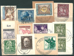 3. Reich Briefstücke   (0300) - Used Stamps