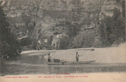 AA+ 63-(48) GORGES DU TARN - CHATEAU DE LA CAZE - ANIMATION - PASSEURS , BARQUE - Gorges Du Tarn