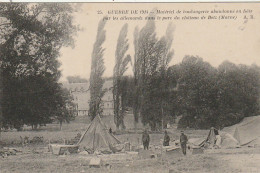 AA+ 66-(51) GUERRE 1914 - MATERIEL  BOULANGERIE ABANDONNE PAR LES ALLEMANDS DANS LE PARC DU CHATEAU DE BETZ - ANIMATION - Otros & Sin Clasificación