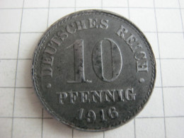 Germany 10 Pfennig 1916 F - 10 Pfennig