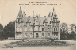 AA+ 69-(53) ERNEE - CHATEAU DE LA MEGAUDAIS - FACADE PRINCIPALE - Ernee