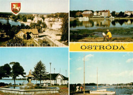 73649593 Ostroda Fragment Miasta Przystan Zeglugi Gadansklej Klubu Sportowego So - Poland