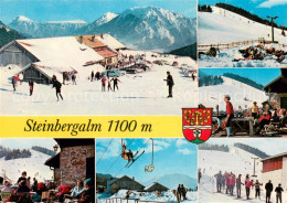 73649445 Ruhpolding Steinbergalm Terrasse Sessellift Skischule Ruhpolding - Ruhpolding