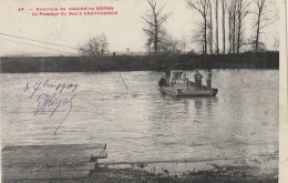 AA+ 83-(64) ENVIRONS DE SALIES DE BEARN - LE PASSAGE DU BAC A CASTAGNEDE - ANIMATION - ATTELAGE - Otros & Sin Clasificación