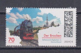 Año 2024  Der Brocken - Ungebraucht