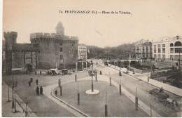 AA+ 85-(66) PERPIGNAN - PLACE DE LA VICTOIRE - VUE GENERALE - Perpignan