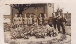 AK Foto Gruppe Deutsche Soldaten - Erinnerung An Die Dienstzeit In Hohensalza Polen - 2. WK (69080) - War 1939-45