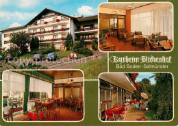 73649217 Salmuenster Bad Soden Kurheim Birkenhof Aufenthaltsraum Terrasse Salmue - Bad Soden