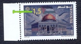 2019- Palestine - Tunisia - Al-Quds, Capital Of Palestine - Complete Set 1v.MNH** - Palästina