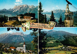 73649152 Haus Steiermark Panorama Bergdorf Krummholzhuette Bergbahn Alpenpanoram - Autres & Non Classés