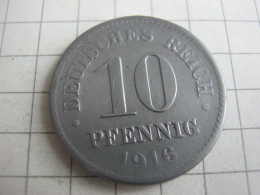 Germany 10 Pfennig 1916 D - 10 Pfennig