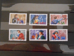 FRANCE YT 3115/3120 PERSONNAGES CELEBRES 1997 - Gebraucht