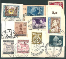 3. Reich Briefstücke   (0304) - Used Stamps